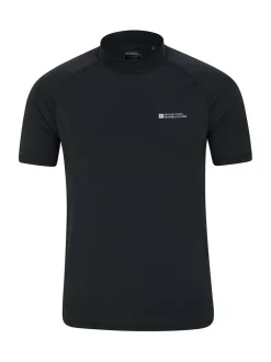 Mountain Warehouse Black UV Mens Rash Vest Discount