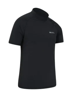Mountain Warehouse Black UV Mens Rash Vest Discount