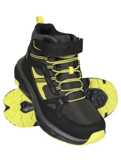 Mountain Warehouse Black Wander Waterproof Adaptive Walking Boots Hot