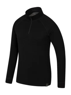 Mountain Warehouse Black Merino Multipack Thermal Top Hot