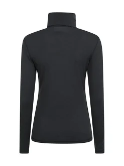 Mountain Warehouse Black Keep The Heat Womens Roll Neck Thermals Sale