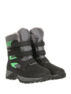 Mountain Warehouse Chill Waterproof Snow Boots Black Clearance