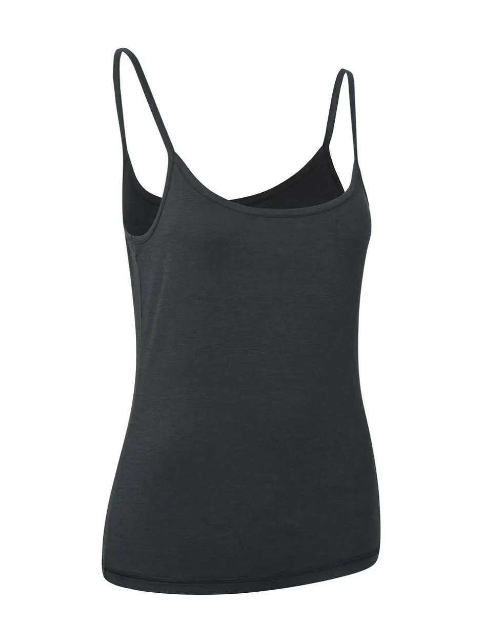 Mountain Warehouse Black Keep The Heat Isotherm Cami Top Outlet