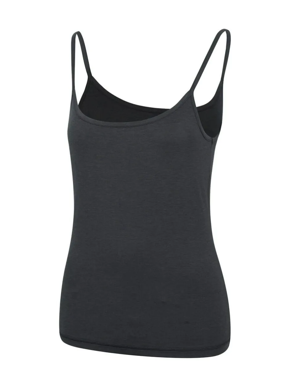 Mountain Warehouse Black Keep The Heat Isotherm Cami Top Outlet