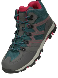 Mountain Warehouse Blue Kids Oscar Walking Boots Outlet