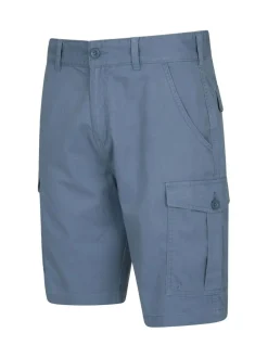 Mountain Warehouse Blue Mens Lakeside 100% Cotton Cargo Shorts