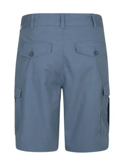 Mountain Warehouse Blue Mens Lakeside 100% Cotton Cargo Shorts