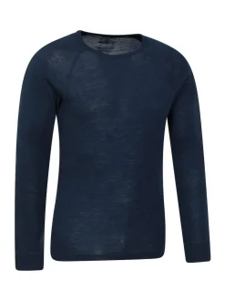 Mountain Warehouse Merino Thermal Tops 2 Pack Blue Clearance