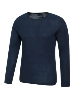 Mountain Warehouse Merino Thermal Tops 2 Pack Blue Clearance