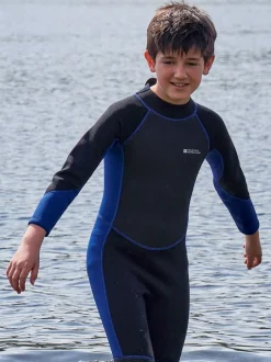 Mountain Warehouse Kids Full Length 2.5mm Neoprene Wetsuit Grey Discount