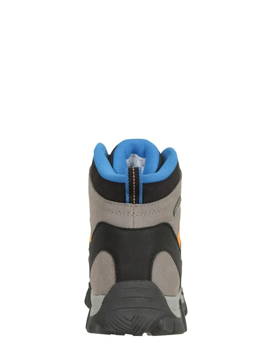 Mountain Warehouse Grey Kids Trail Waterproof Walking Boots