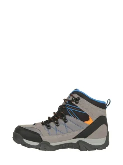 Mountain Warehouse Grey Kids Trail Waterproof Walking Boots