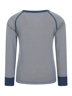 Mountain Warehouse Merino II Round Neck Baselayer Top Grey Clearance