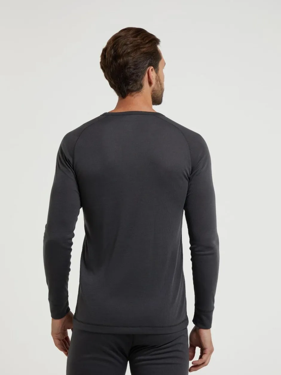 Mountain Warehouse Mens Talus Thermal Top Grey Clearance