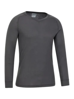 Mountain Warehouse Mens Talus Thermal Top Grey Clearance