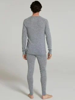 Mountain Warehouse Merino Mens Round Neck Thermal Top Grey Best