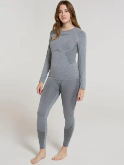 Mountain Warehouse Grey Off Piste II Thermal Top New