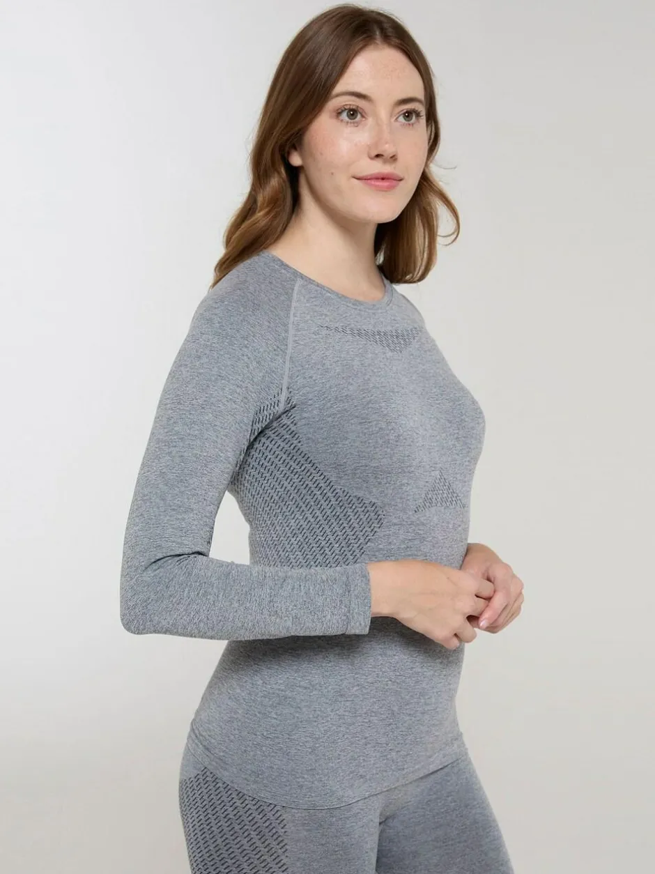 Mountain Warehouse Grey Off Piste II Thermal Top New
