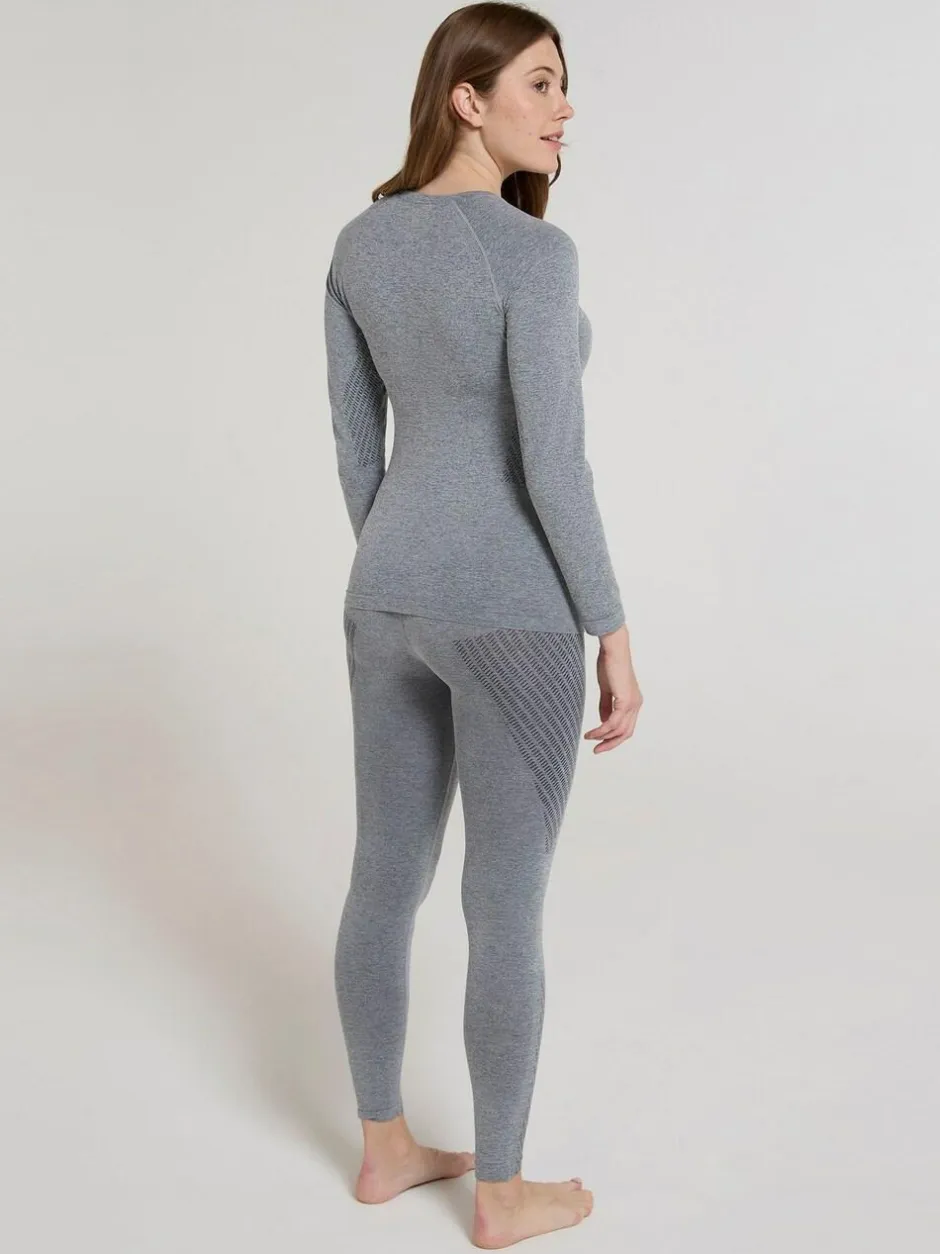 Mountain Warehouse Grey Off Piste II Thermal Top New