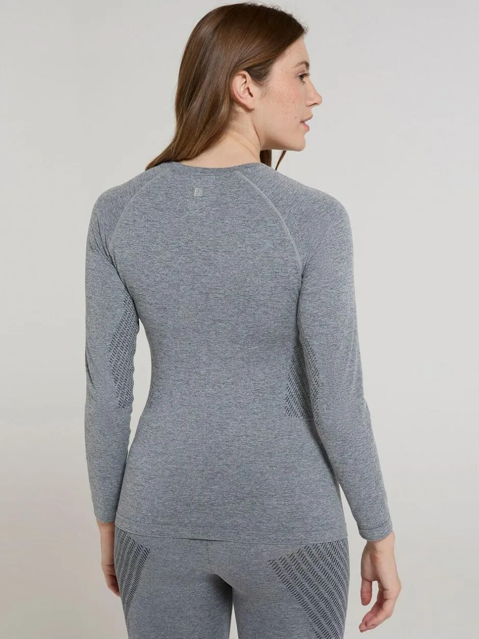 Mountain Warehouse Grey Off Piste II Thermal Top New