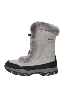 Mountain Warehouse Ohio Youth Adaptive Snow Boots Grey New