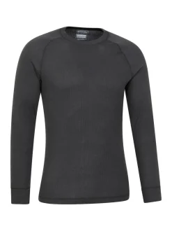 Mountain Warehouse Talus Mens Thermal Tops 2 Pack Grey Clearance