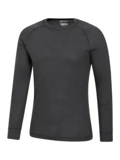 Mountain Warehouse Talus Mens Round Neck Thermal Top Grey Online