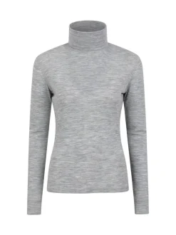 Mountain Warehouse Grey Womens Merino Thermal Top Clearance