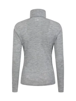 Mountain Warehouse Grey Womens Merino Thermal Top Clearance
