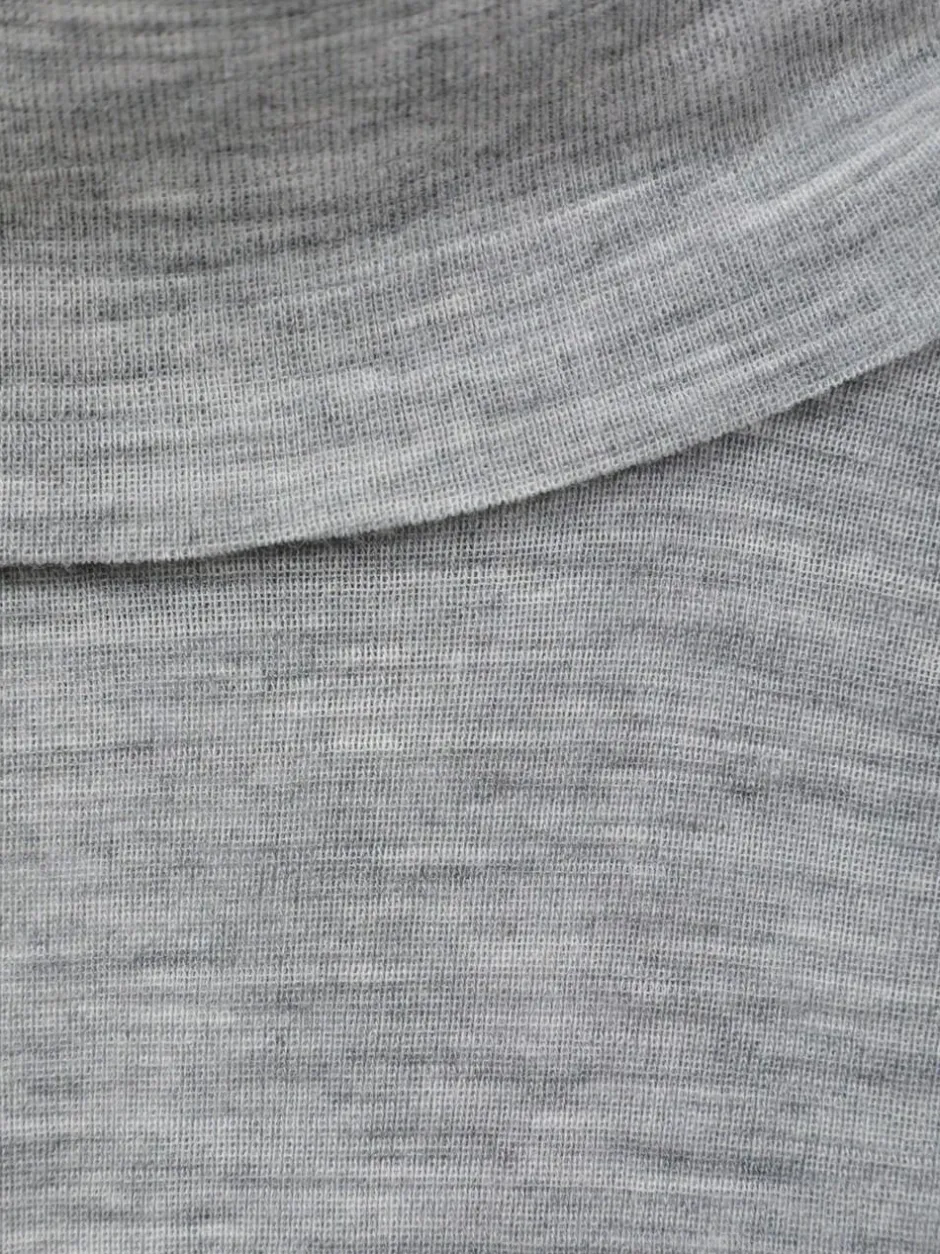 Mountain Warehouse Grey Womens Merino Thermal Top Clearance