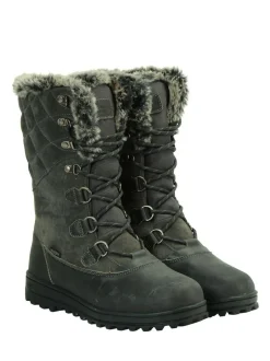 Mountain Warehouse Grey Womens Vostock Snow Walking Boots Clearance