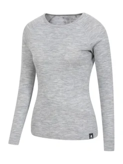 Mountain Warehouse Womens Merino II Thermal Top Grey Sale
