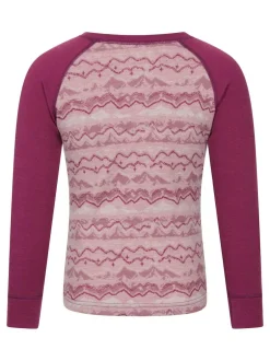 Mountain Warehouse Jacquard Merino Base Layer Set Pink Sale