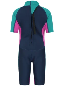Mountain Warehouse Kids Shorty 2.5/2mm Wetsuit Purple Hot