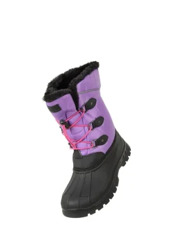 Mountain Warehouse Whistler Adaptive Snow Boots Purple/Black Clearance