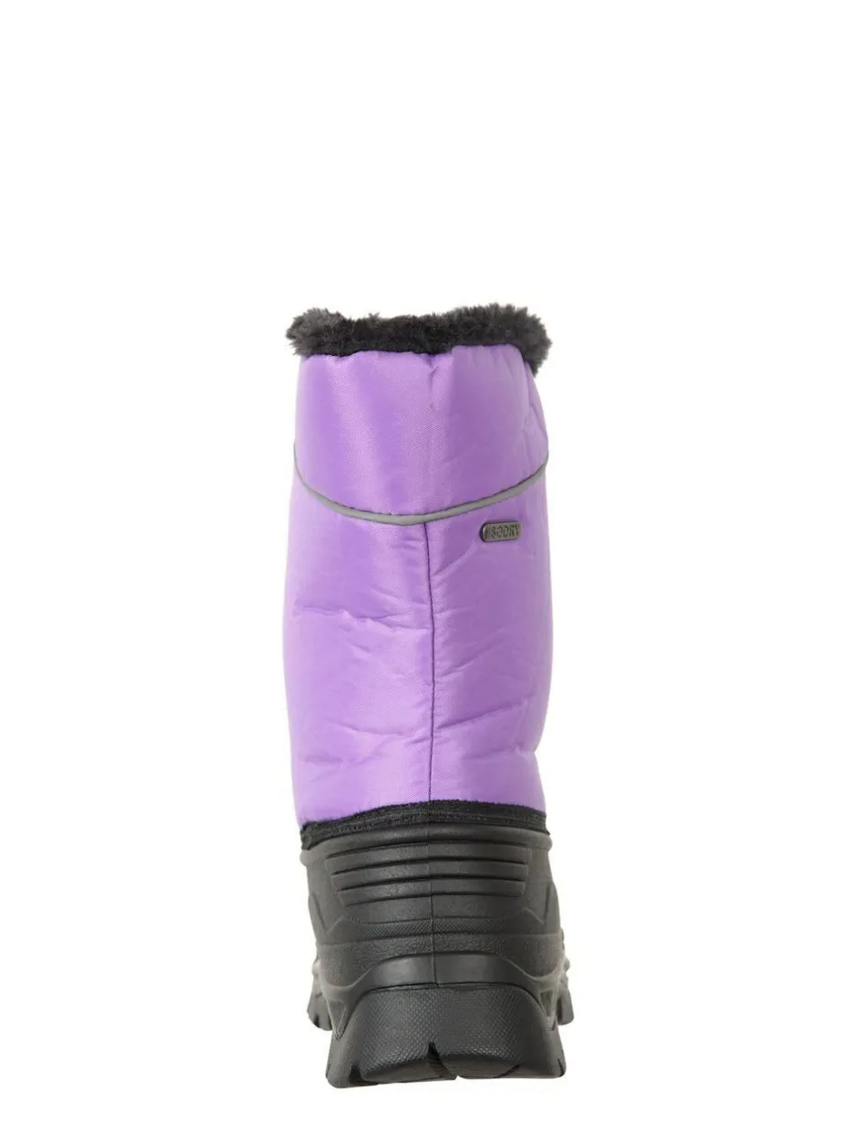 Mountain Warehouse Whistler Adaptive Snow Boots Purple/Black Clearance