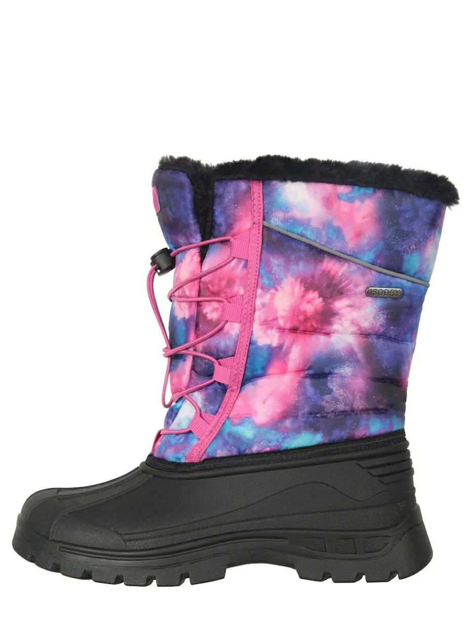 Mountain Warehouse Whistler Sherpa Lined Snow Boots Purple/Pink Online