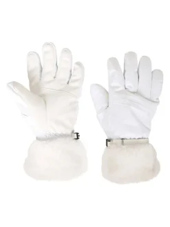 Mountain Warehouse Womens Parallax Waterproof Ski Gloves White Sale