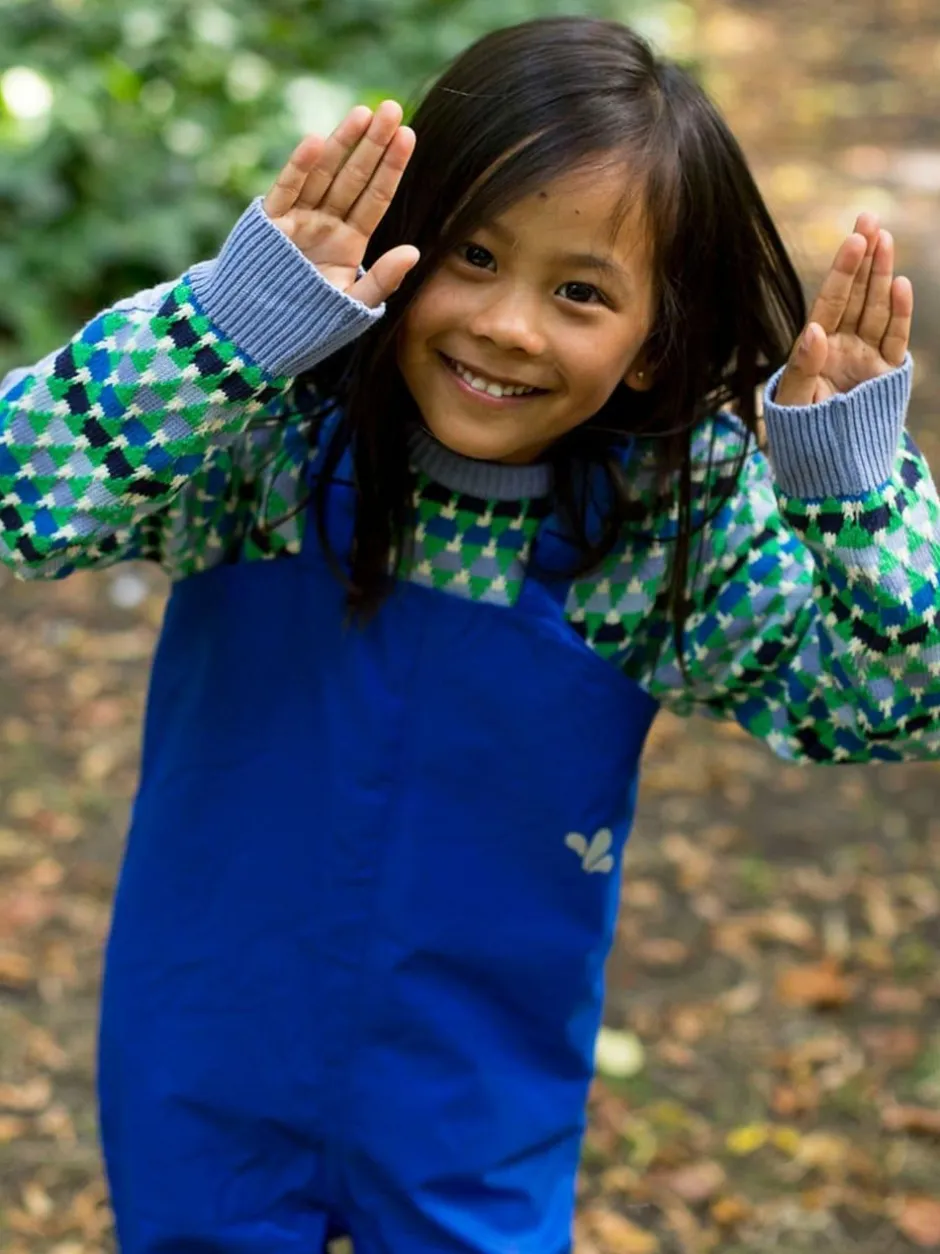 Muddy Puddles Originals Waterproof Dungarees Blue Sale