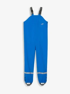 Muddy Puddles Rainy Day Waterproof Dungarees Blue Outlet