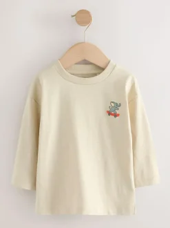 Next Multi Animals on Transport Long Sleeve T-Shirts 5 Pack (3mths-7yrs)