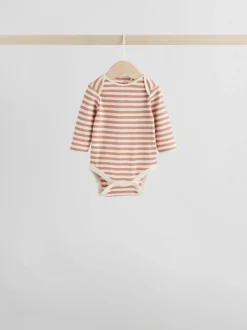 Next Baby Long Sleeve Bodysuits 5 Pack Multi New