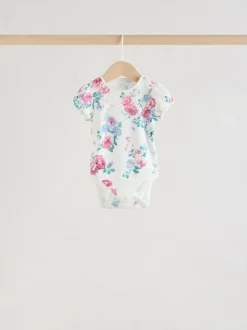 Next Multi Baby Short Sleeve Bodysuits 5 Pack Online