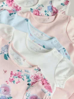 Next Multi Baby Short Sleeve Bodysuits 5 Pack Online