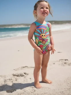 Next Swimsuit (3mths-7yrs) Multi Beach Scene Discount