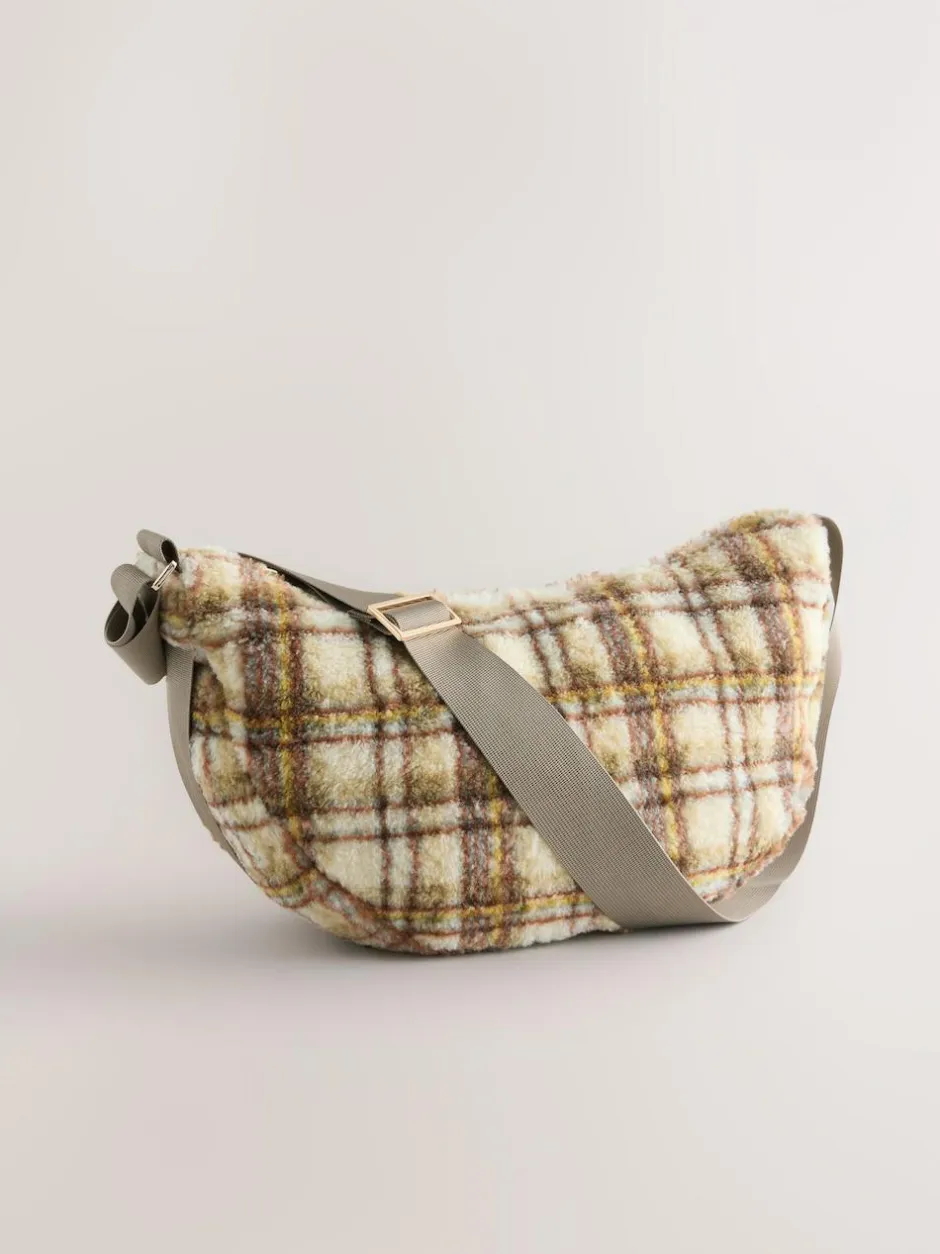 Next Multi Borg Sling Checkered Cross-Body Bag Hot