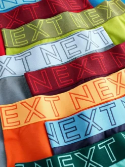 Next Boxers 10 Pack (2-16yrs) Multi Bright Discount