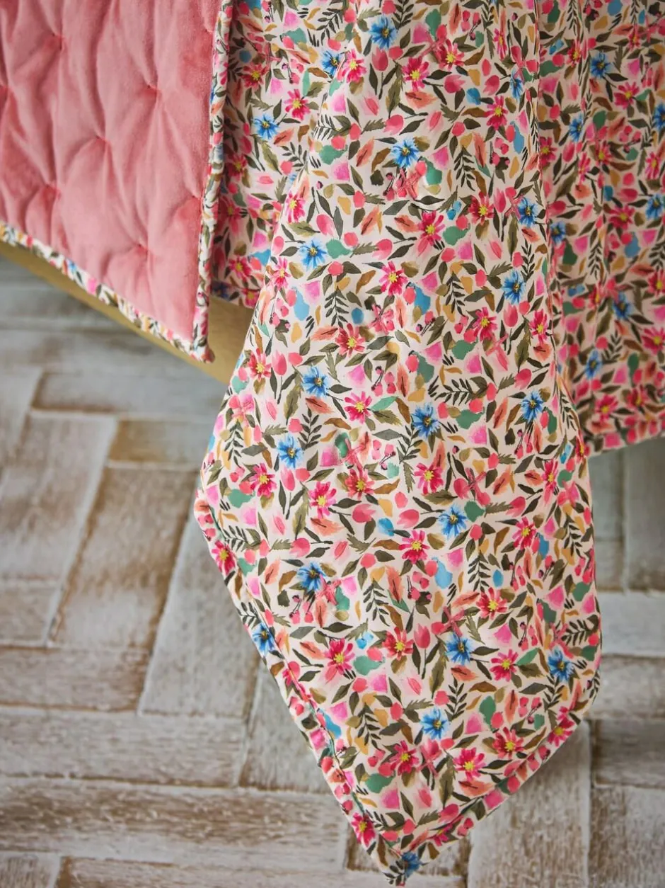 Next Multi Bright Ditsy Floral Bedspread Clearance