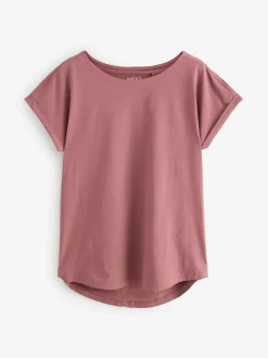 Next Multi Cap Sleeve 100% Cotton T-Shirts 7 Pack New