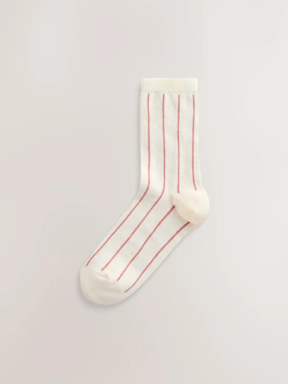 Next Multi Check Ankle Socks 5 Pack Online